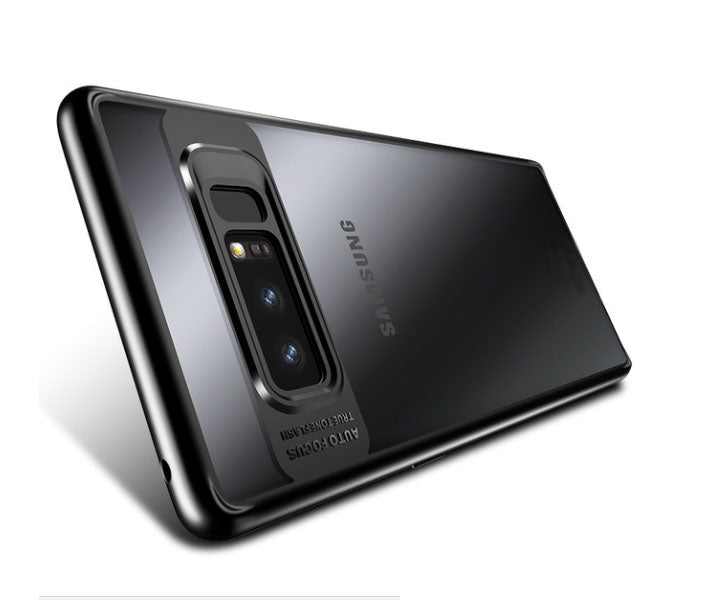 Samsung Galaxy Note 8 Cover Original Mingdum Series Ultra Thin Clear Shell Transparent PC & TPU Silicone 360 degree all side protection Case Cover For Samsung Galaxy Note 8
