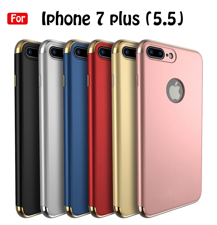 Iphone 7 plus (5.5) - 3-in-1 SHOCKPROOF Dual Layer Thin Back Cover Case For iphone 7 plus (5.5)