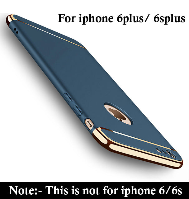 iphone 6 plus/ 6s plus - 3-in-1 SHOCKPROOF Dual Layer Thin Back Cover Case For iphone 6 plus/ 6s plus