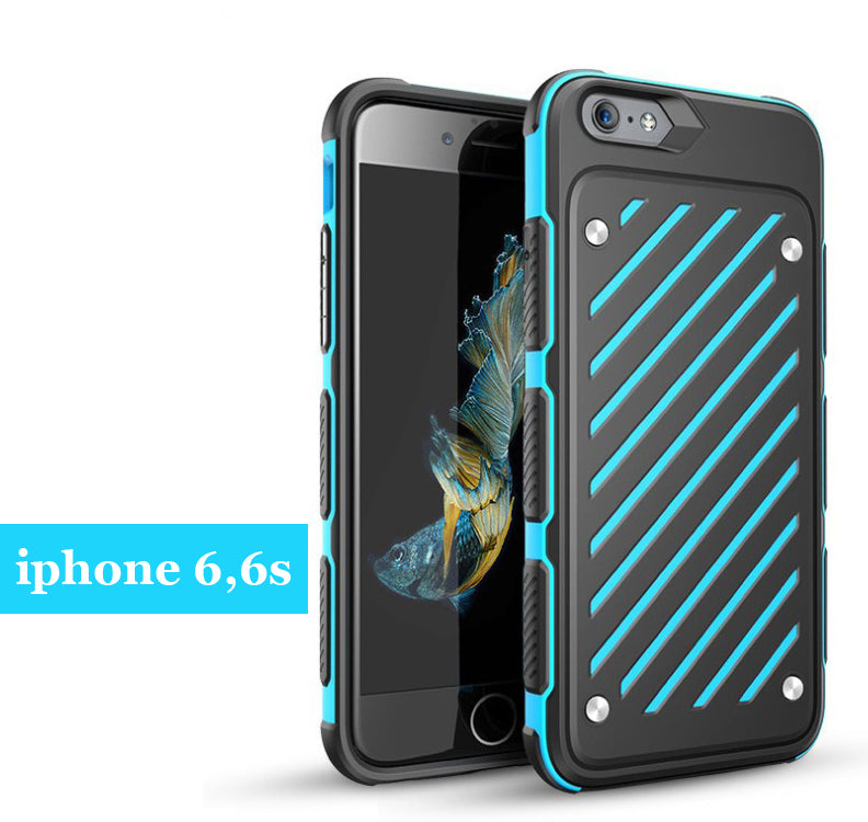iphone 6 / 6s Hybrid Anti-Knock 360 Degree Armor 3D Carved Spider Protector Shell Slim Armor Shock Proof Skin Back Case Cover For iphone 6 / 6s (4.7)