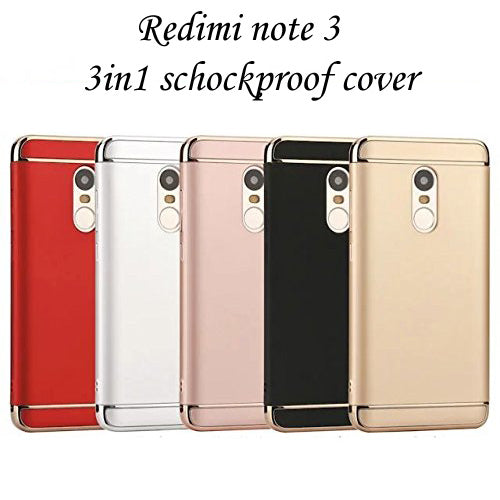 Xiaomi Mi Redmi Note 3  - 3-in-1 SHOCKPROOF Dual Layer Thin Back Cover Case For Xiaomi Mi Redmi Note 3