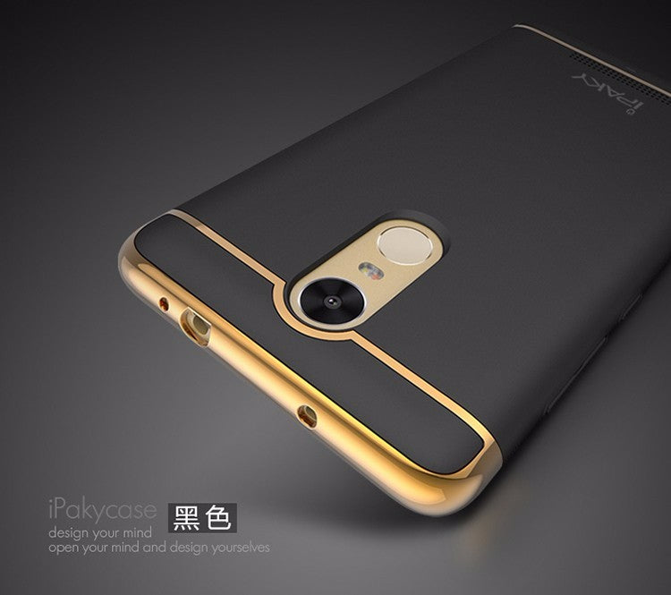 For Xiaomi Redmi Note 3-in-1 SHOCKPROOF* Dual Layer Thin Back Cover Case [as per Indian Redmi Note Model