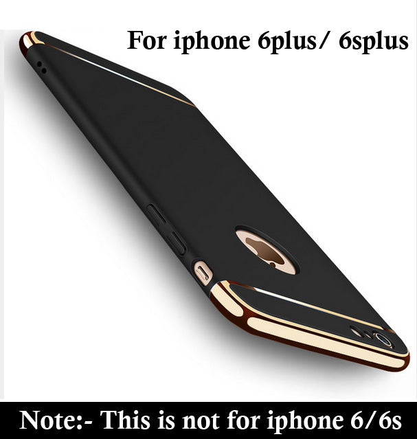 iphone 6 plus/ 6s plus - 3-in-1 SHOCKPROOF Dual Layer Thin Back 
